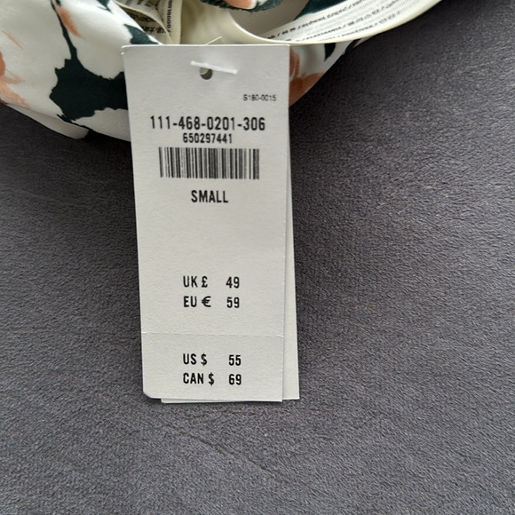 Size small. Brand new with tags. Size small, never worn. - Picture 4 of 4